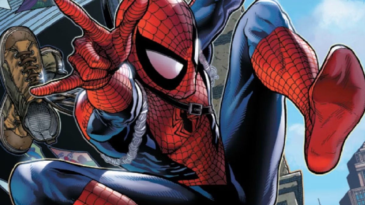 Artwork of the Peter Parker incarnation of Spider-Man