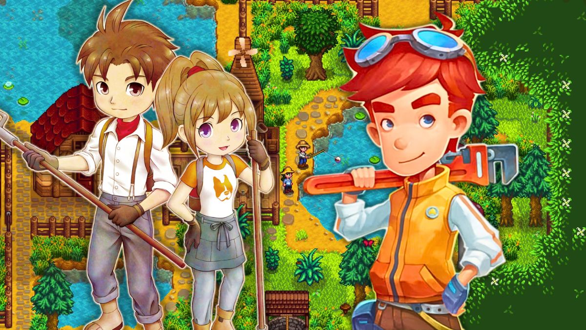 Story of Seasons, My Time at Portia and Stardew Valley