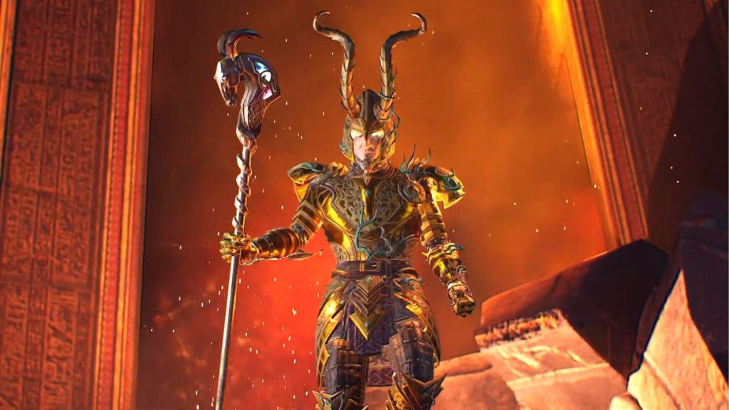 Loki en Asgard's Wrath 2. Esta imagen es parte de un artículo sobre cómo Asgard's Wrath 2 pretende redefinir lo que pueden ser los juegos de realidad virtual.
