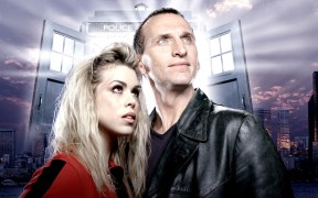 Rose Tyler and Christopher Eccleston in Doctor Who. This image is part of an article about how Doctor Who 2005 reinvigorated my love of sci-fi.