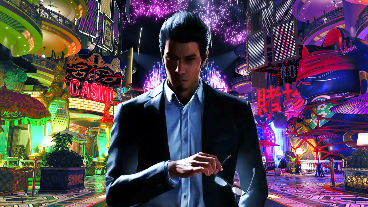 Like a Dragon Gaiden, Kazuma Kiryu walks down a street. But is it turn based?