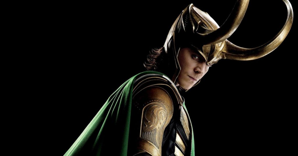 Loki looking menacing.