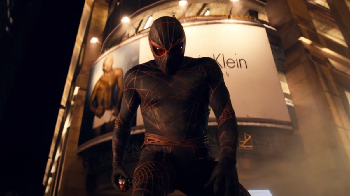 An image of Ezekiel Sims from the first Madame Web trailer.