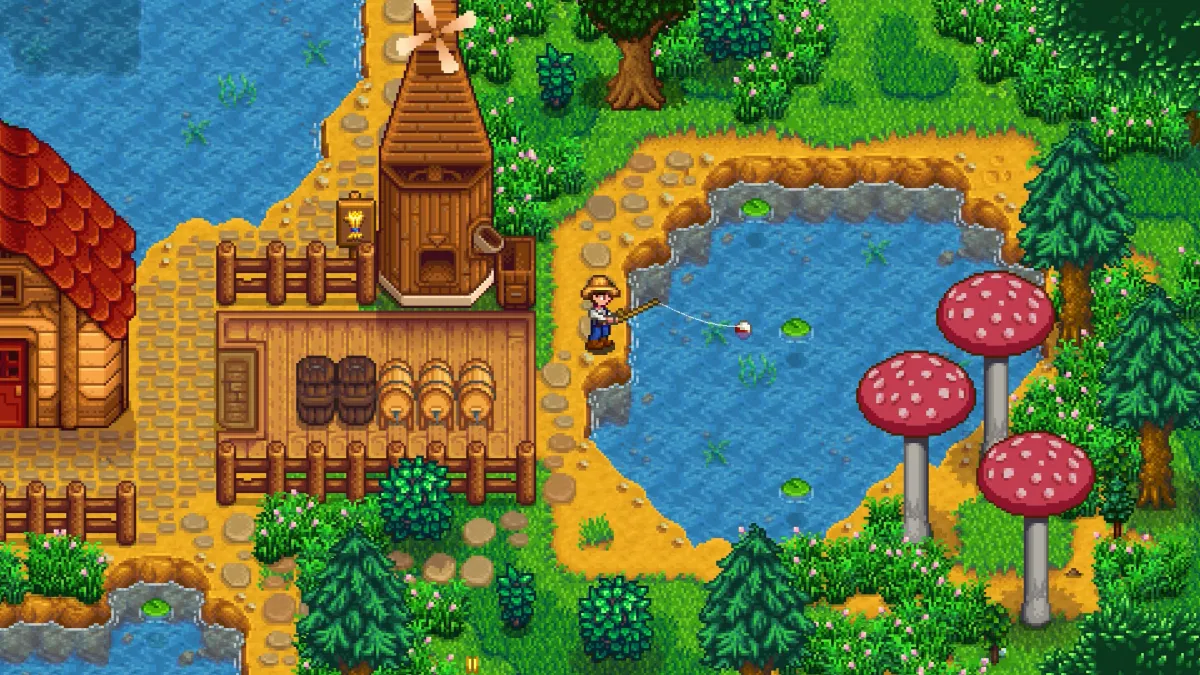 Stardew Valley is about as close as games get to being like Animal Crossing.