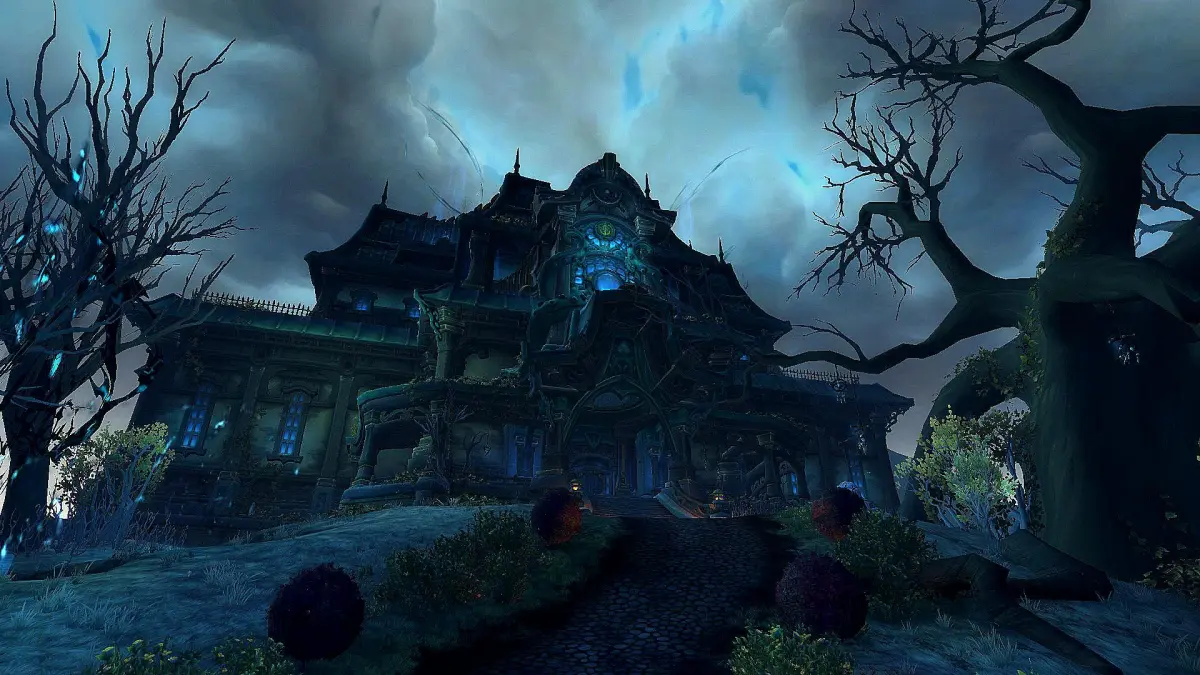 The Waycrest Manor Dungeon that has been added to the Mythic+ rotation in WoW Dragonflight Season 3.