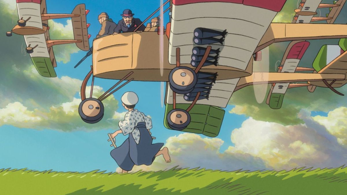 Plans flying in The Wind Rises. This image is part of a ranking of all of Hayao Miyazaki's movies.
