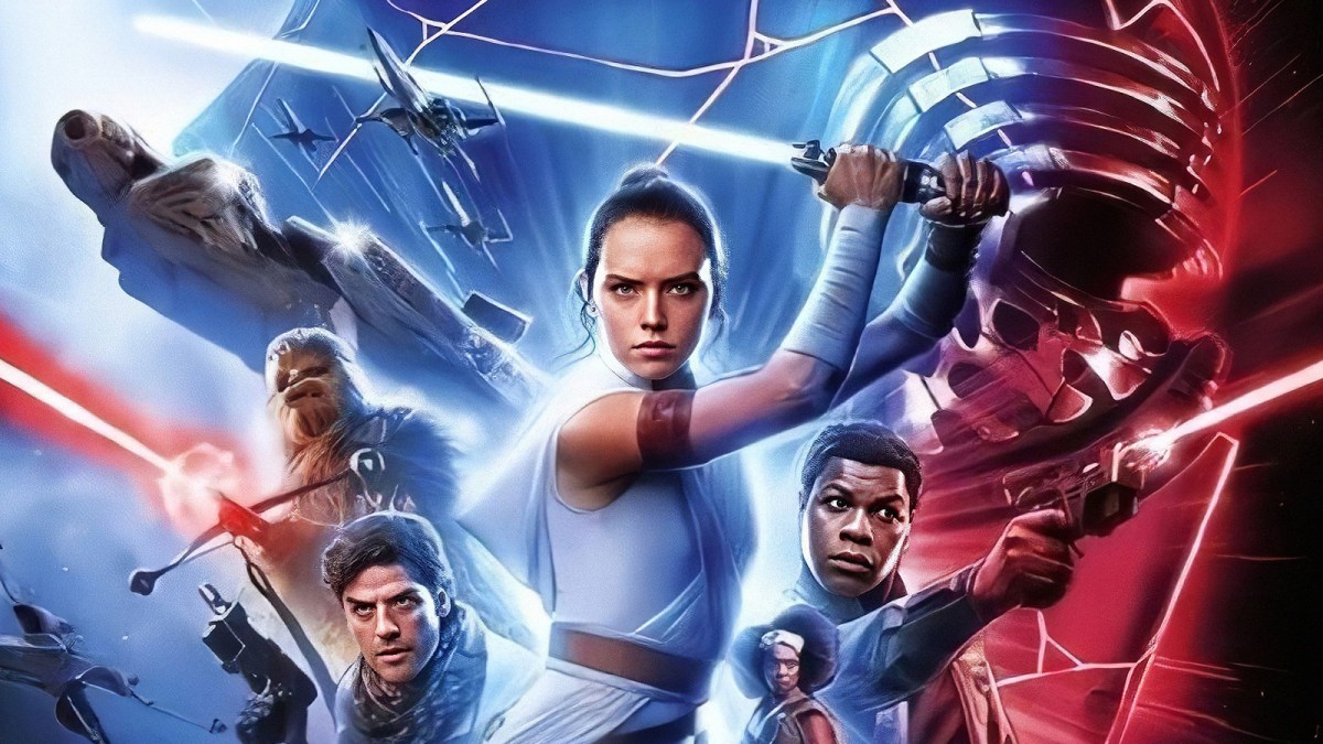 Cropped Star Wars: The Rise of Skywalker poster art