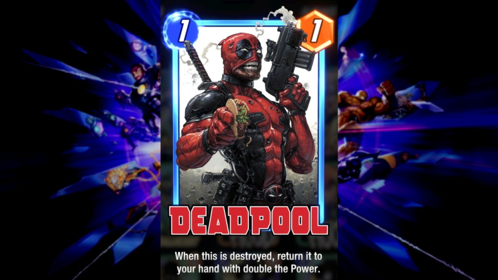 Deadpool's Destory card in Marvel Snap.