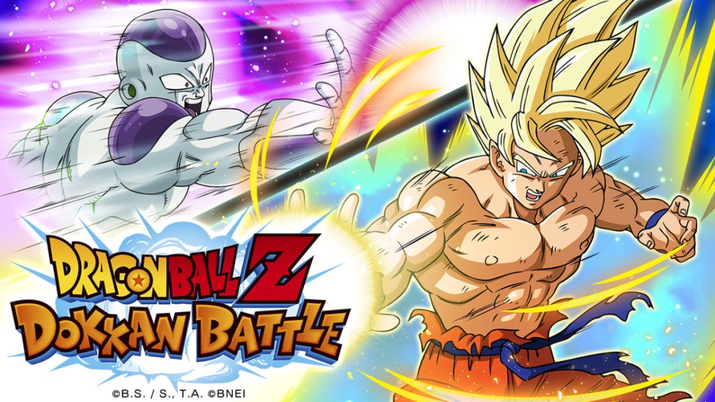Freezer y Goku luchan en Dragonball Z Dokkan Battle