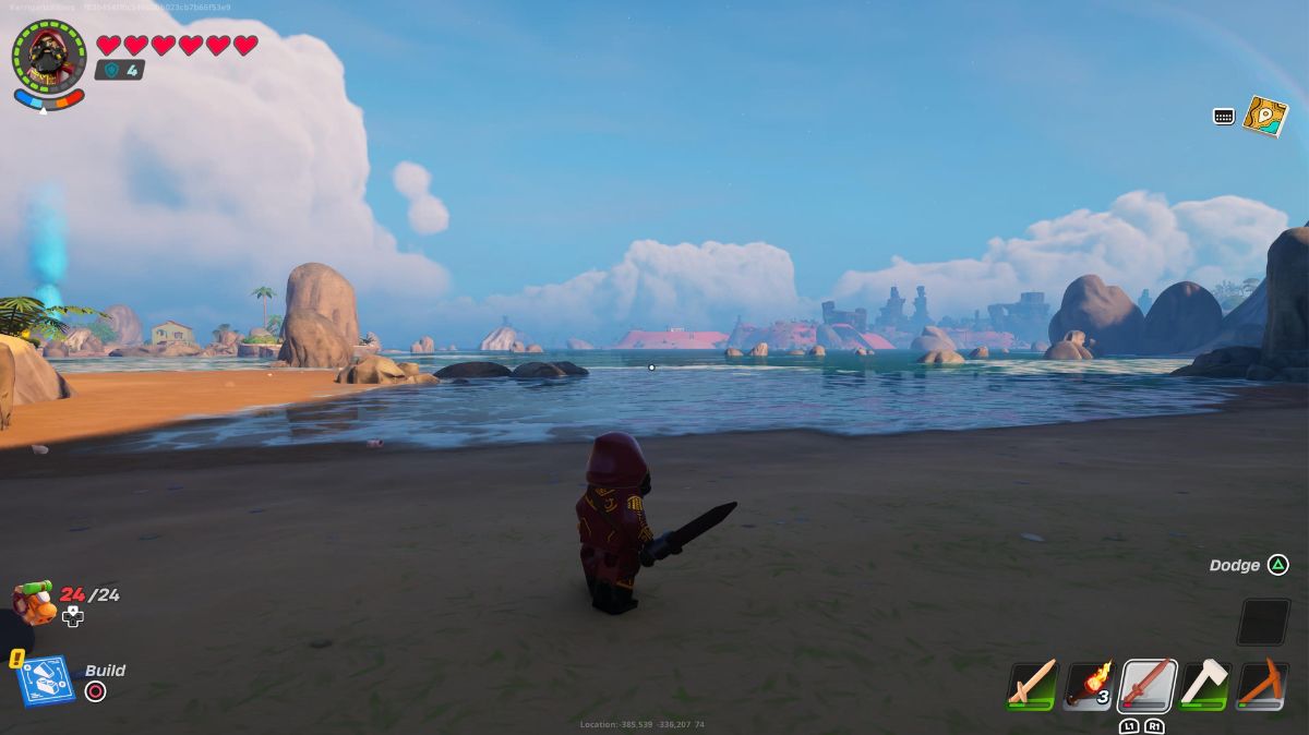 The Shores biome.