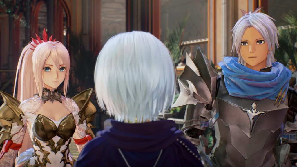 Characters standing in Tales of Arise. This image is part of an article about the best JRPGs of 2023.