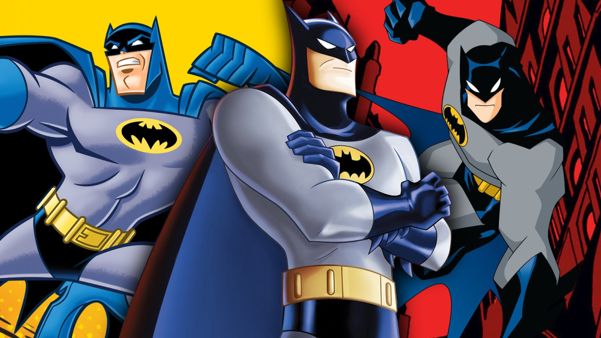 Batman: The Animated Series, The Batman, and Batman: The Brave and The Bold