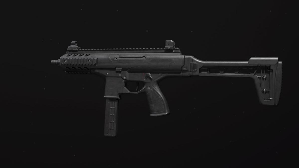 The HRM-9 in MW3. This image is part of an article about how to unlock the HRM-9 SMG in MW3 and Warzone.