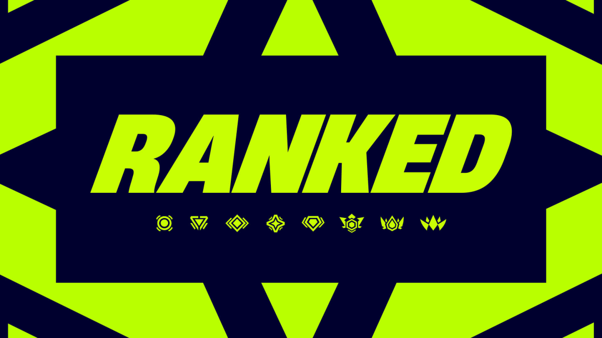 The logo for Fortnite Ranked. The different tiers of ranked. This image is part of an explainer for how Fortnite's new Ranked point system works