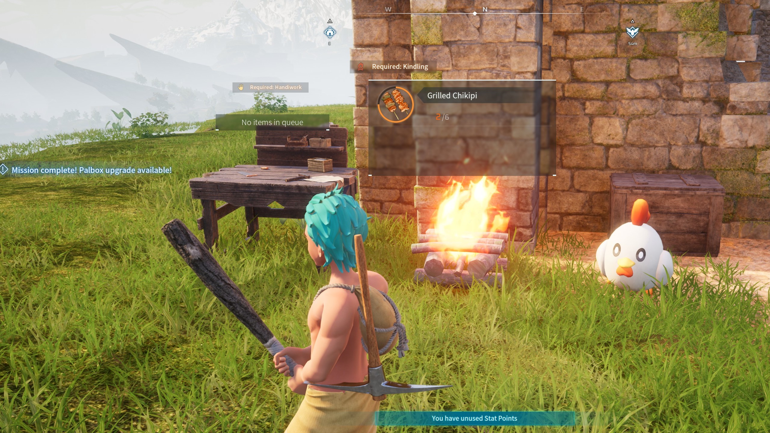 Grilling Chikipi next to chikipi palworld 385520