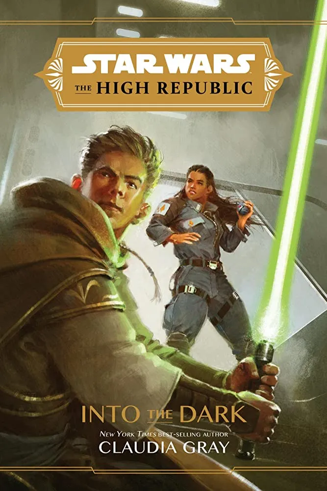 Portada de Hacia la oscuridad.  Esta imagen es parte de un artículo sobre el orden de lectura de todos los libros de Star Wars: The High Republic. 