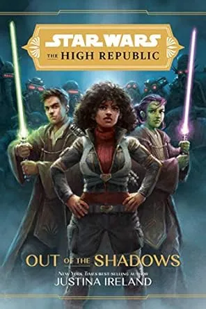 Portada de Fuera de las Sombras.  Esta imagen es parte de un artículo sobre el orden de lectura de todos los libros de Star Wars: The High Republic. 