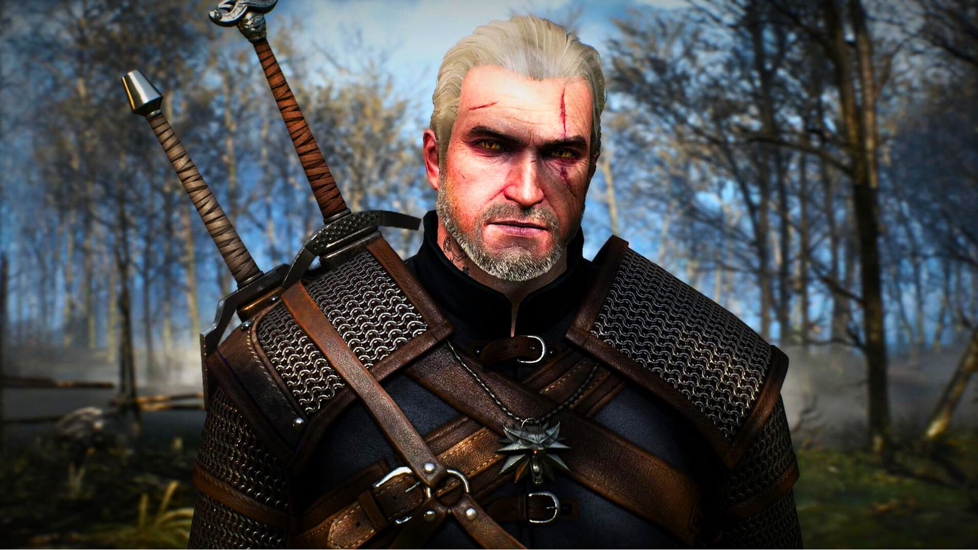 Geralt in The Witcher 3