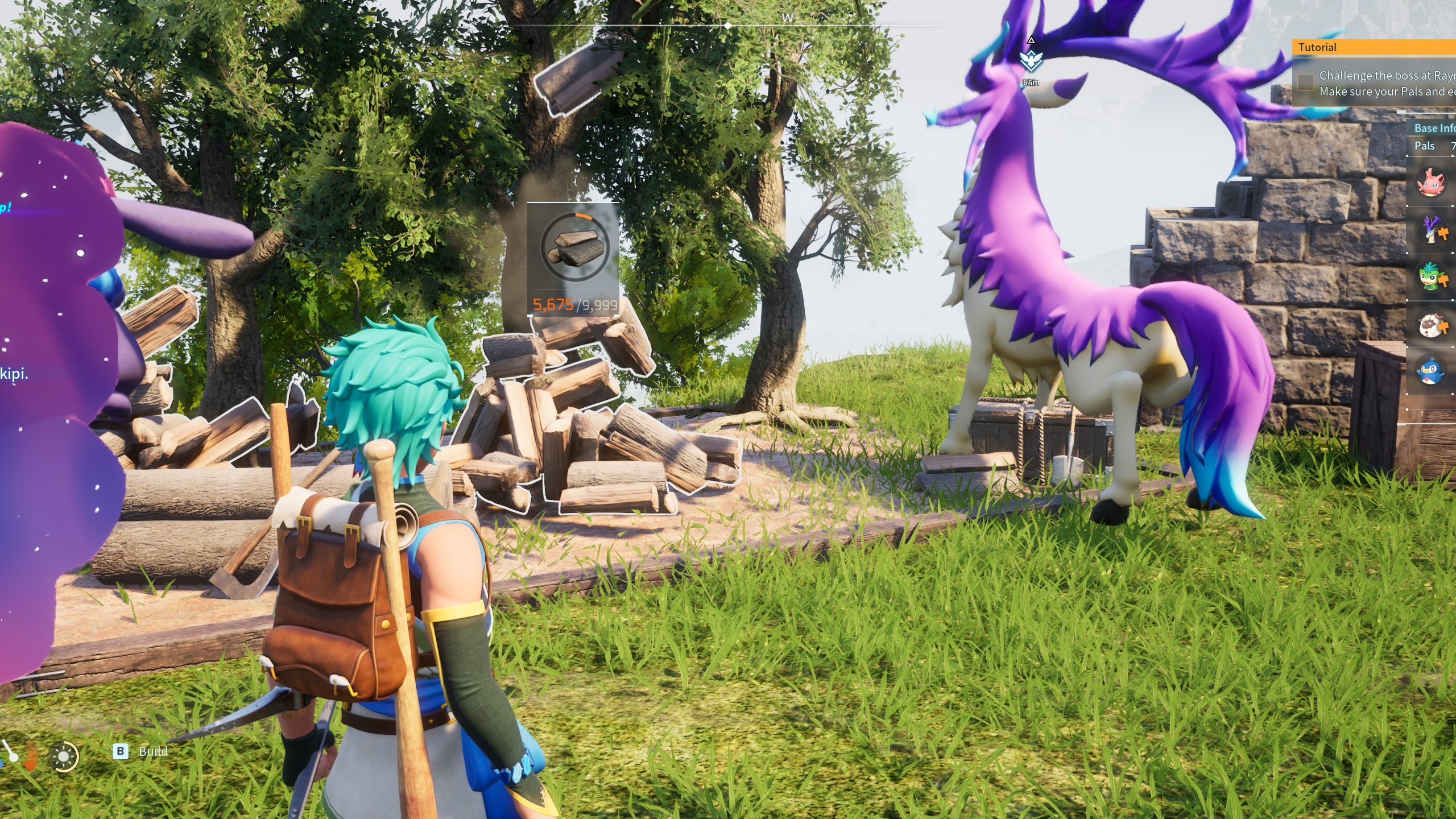 Эйктирдир в Palworld, приятель, необходимый для автоматизации сбора камня и дерева в игре.