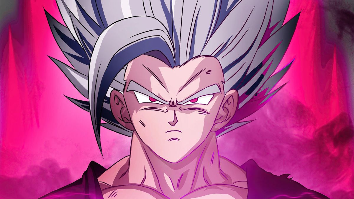 Beast Gohan looking angry. This image is part of an article about whether a Beast Gohan skin is coming to Fortnite.