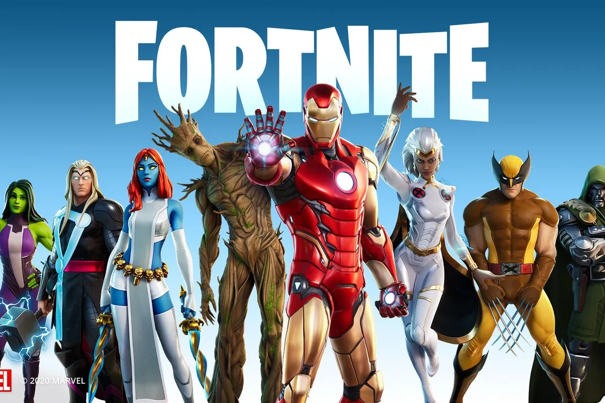 Marvel skins in Fortnite. This image is part of an article about are more Marvel Fortnite skins coming?