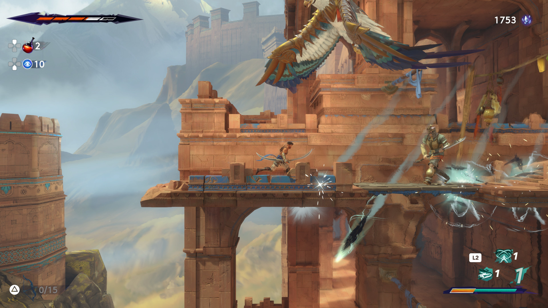 prince of persia combat