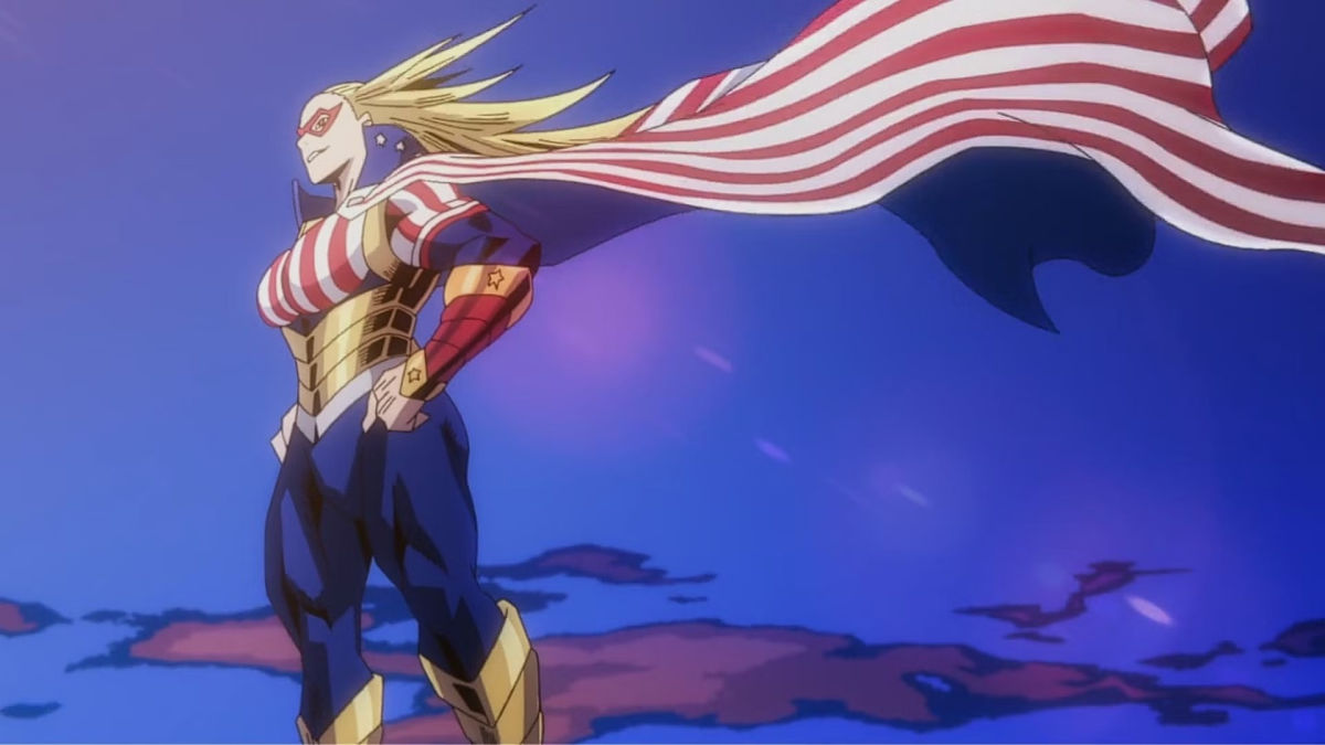 Star and Stripe standing tall. This image is part of an article about the strongest characters in My Hero Academia, ranked.