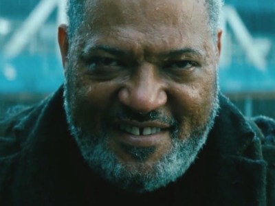 The Bowery King in John Wick. This image is part of an article about whether Laurence Fishburne can save The Witcher Netflix series.