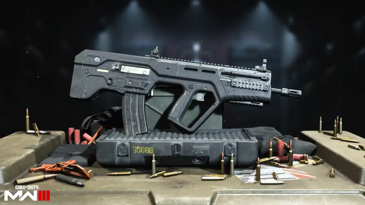 The RAM-9 in MW3. This image is part of an article about the best SMGS in Modern Warfare 3 (MW3).