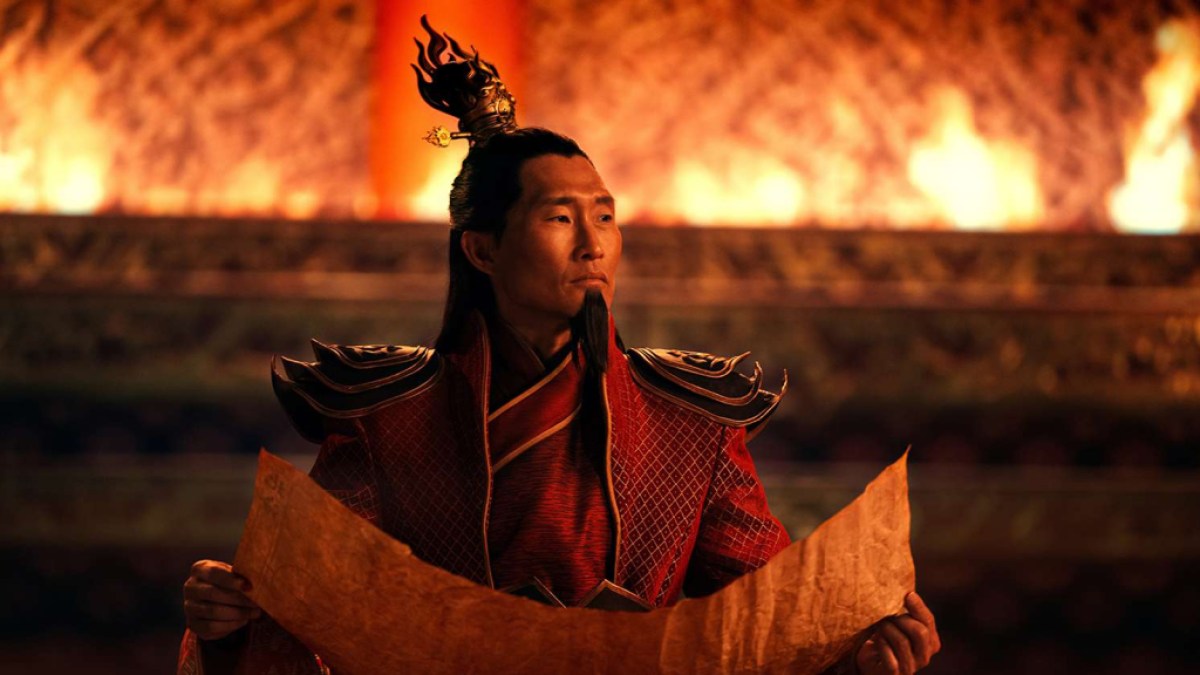 Daniel Dae Kim as Fire Lord Ozai in Avatar: The Last Airbender. This image is part of an article about why Netflix's Avatar: The Last Airbender's Sozin's Comet change is a big mistake.