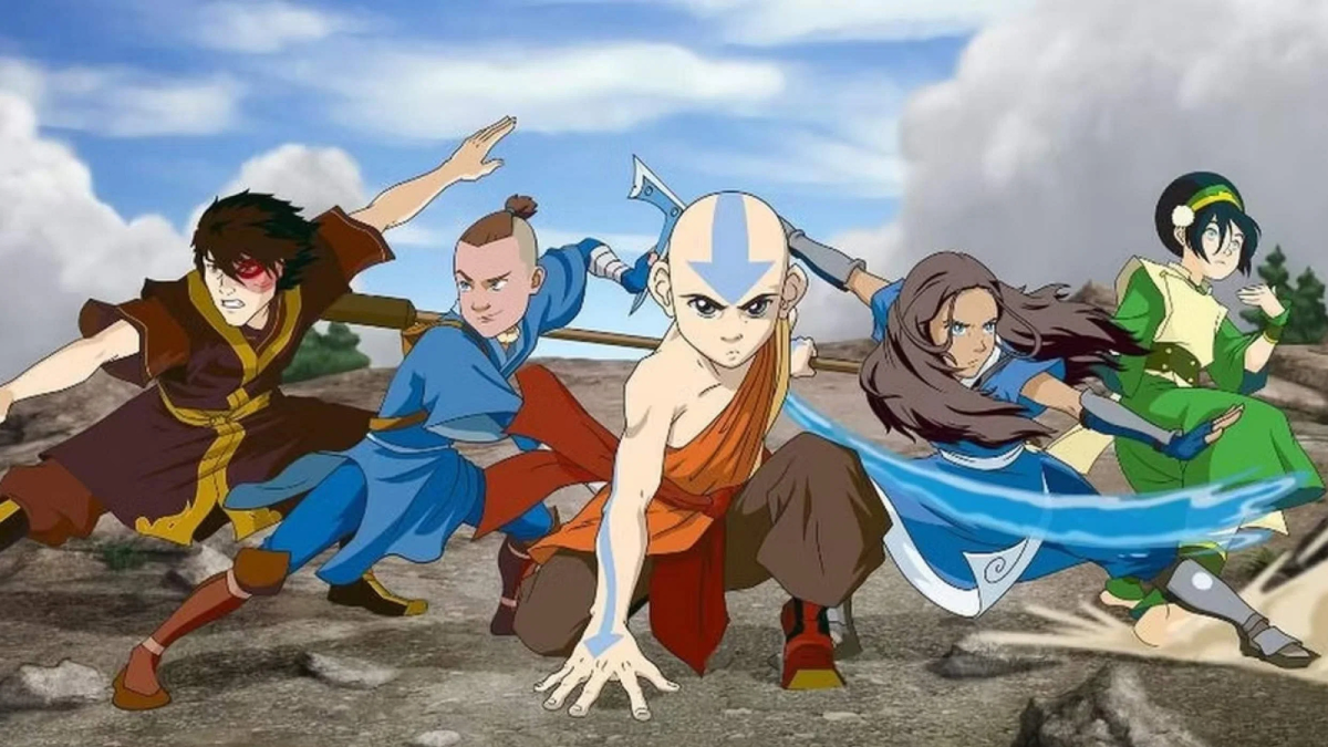 Team Avatar ready to fight in Avatar: The Last Airbender. This image is part of article about whether an Avatar: The Last Airbender skin is coming to Fortnite.