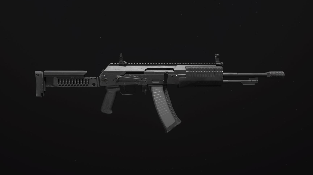 The SVA 545 in MW3. This image is part of an article about the best assault rifles in Modern Warfare 3 (MW3) Season 2.