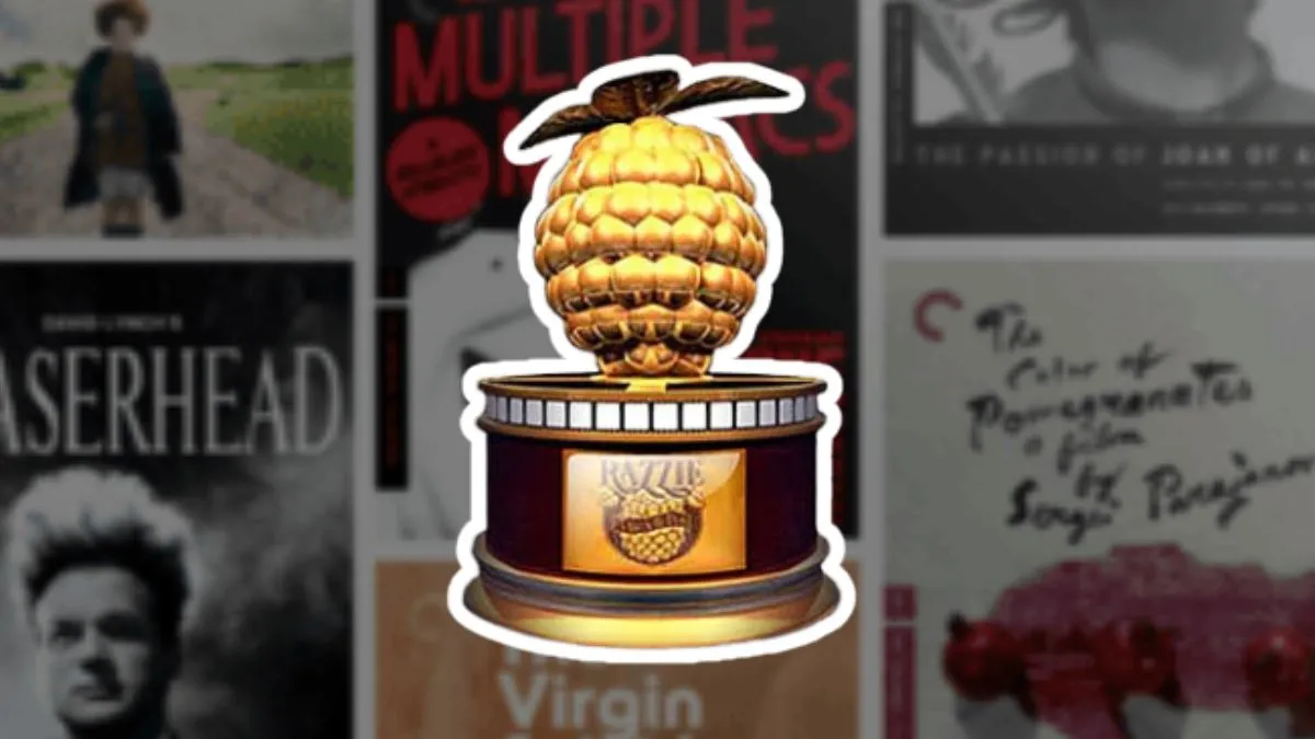 The Golden Raspberry Award. This image is part of an article about The Golden Raspberry Awards Need to Be Retired