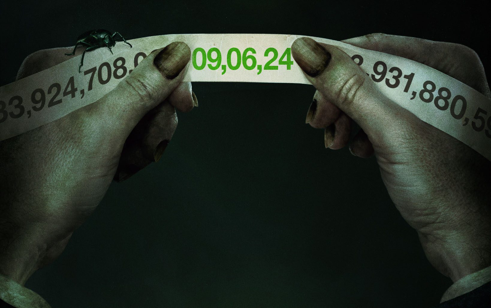 The poster for Beetlejuice 2. This image is part of an article about Is Jeffrey Jones in Beetlejuice 2.