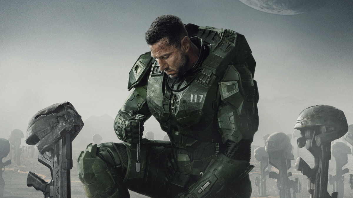 Pablo Schreiber as the Master Chief in Halo Season 2
