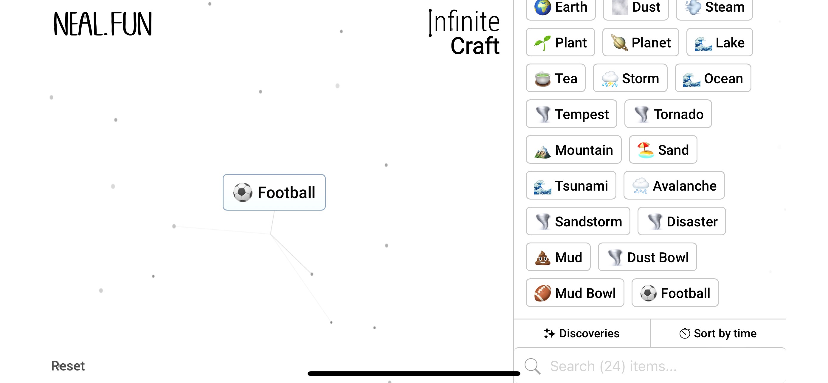 How to Make Football in Infinite Craft - The Escapist