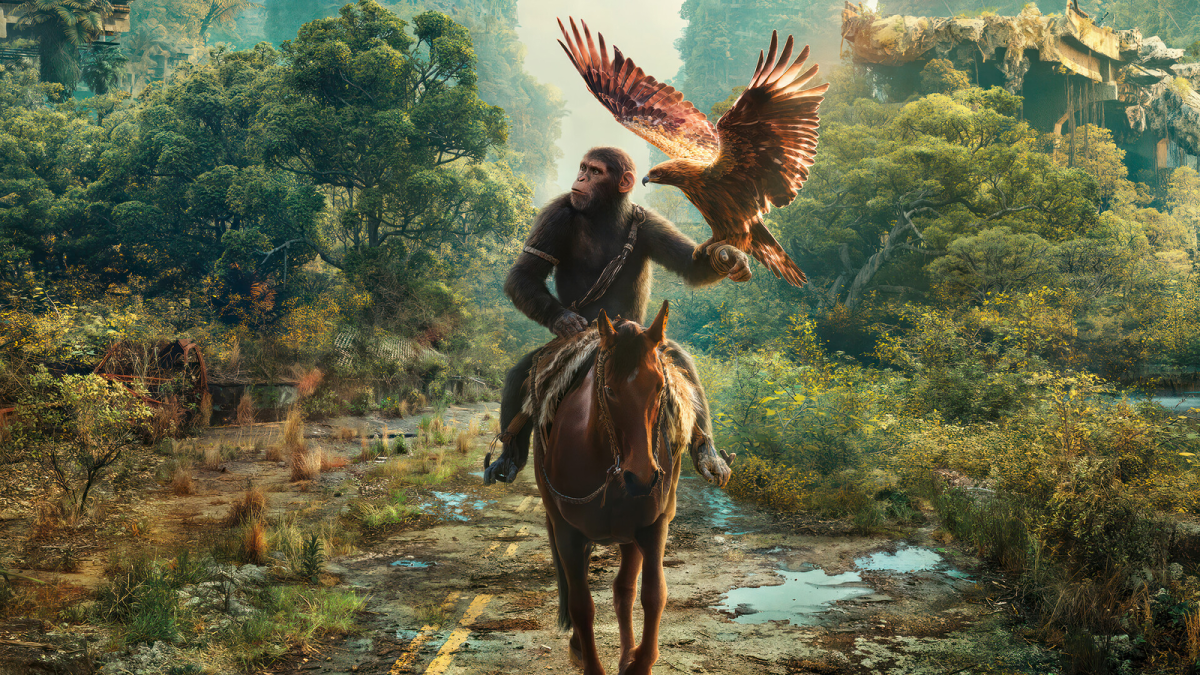 Key art for Kingdom of the Planet of the Apes