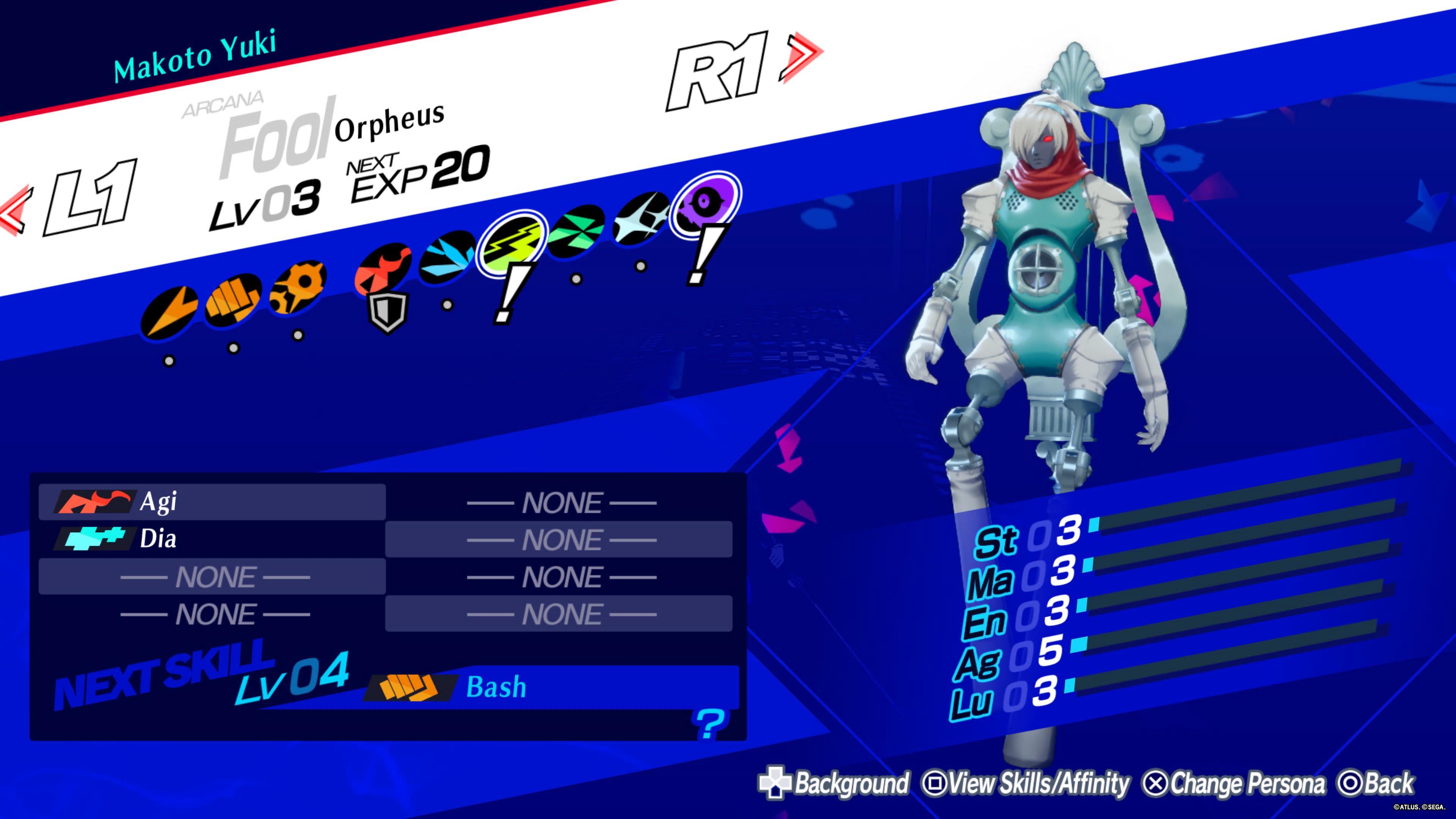 Orpheus in Persona 3 Reload. This image is part of an article about the Best Early Game Personas In Persona 3 Reload