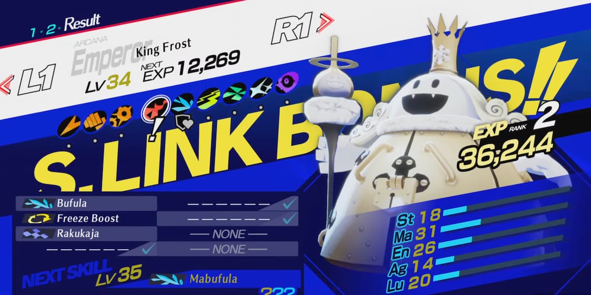 fusing king frost in persona 3 reload