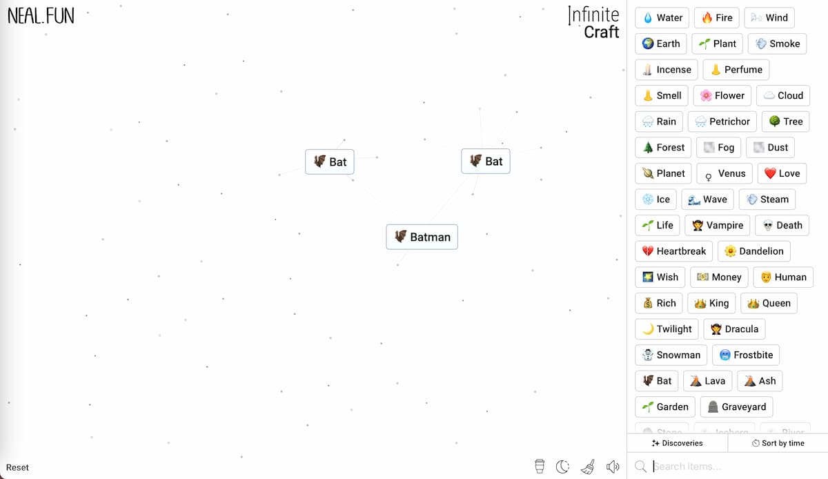 How to Make Batman in Infinite Craft