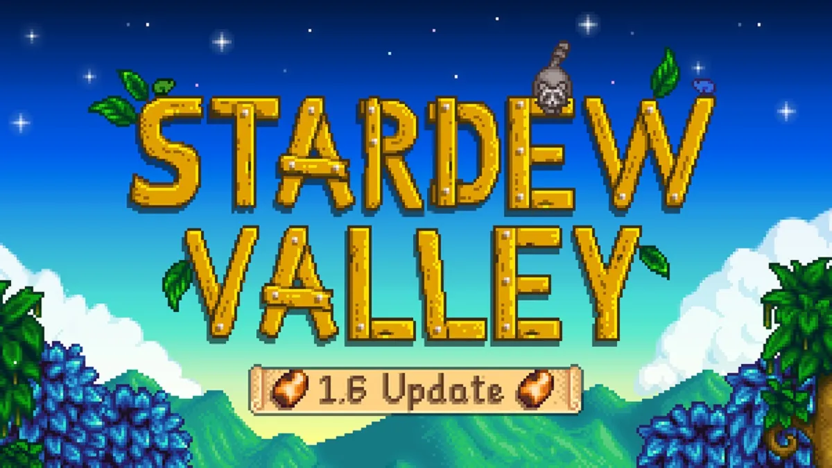 Stardew Valley 1.6 Update Official Cover