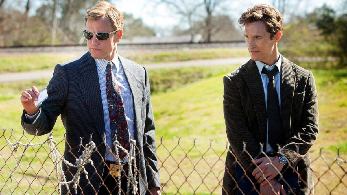 Marty Hart and Rustin Cohle in True Detective Season 1