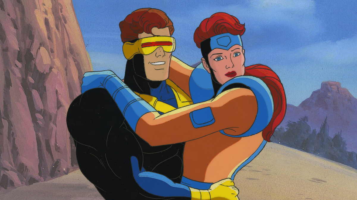 Cyclops and Jean Grey in X-Men: The Animated Series