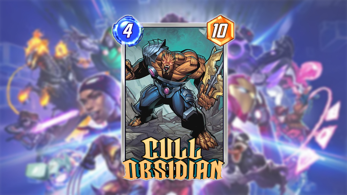 Cull Obsidian card in Marvel Snap.