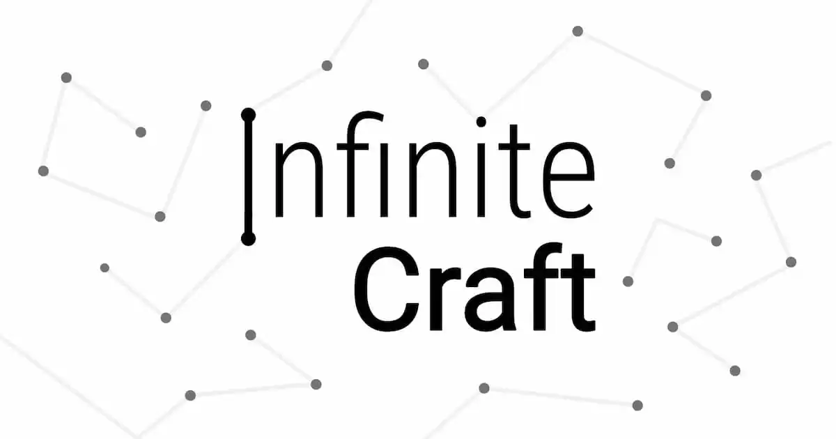 The logo for Infinite Craft. This image is part of an article about how to play Infinite Craft unblocked.