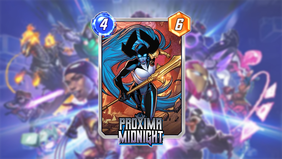 The Proxima Midnight card in Marvel Snap