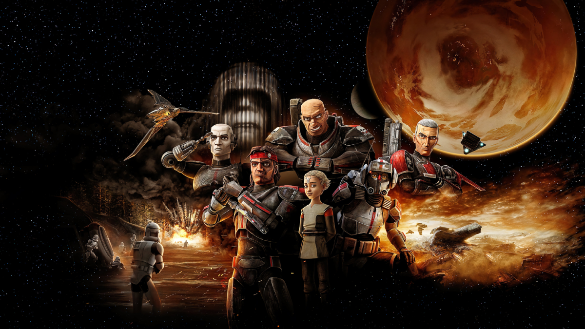 Poster artwork for Star Wars: The Bad Batch