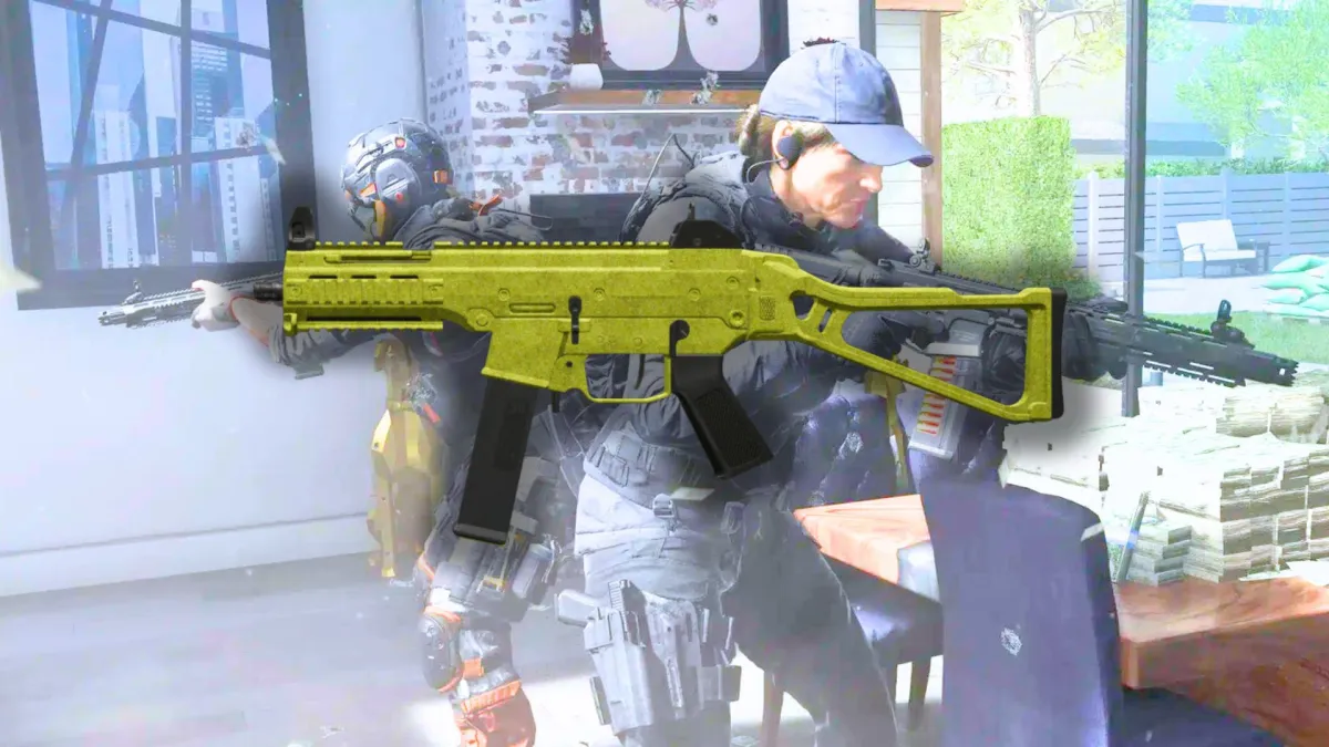 The Striker in MW3. This image is part of an article about the best SMGS in Modern Warfare 3 (MW3).