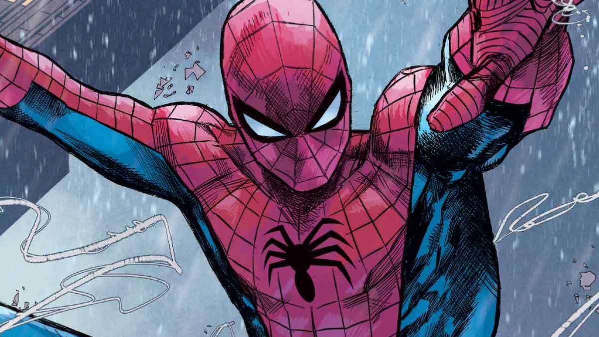 Spider-Man in his classic costume