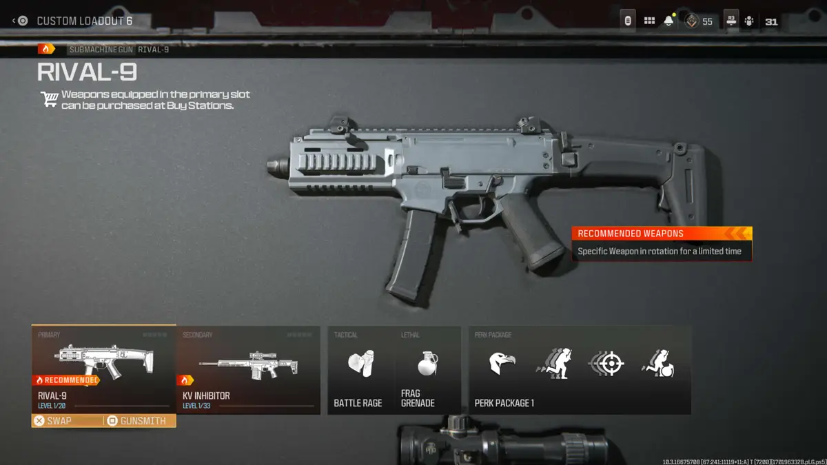 The Rival-9 in MW3.